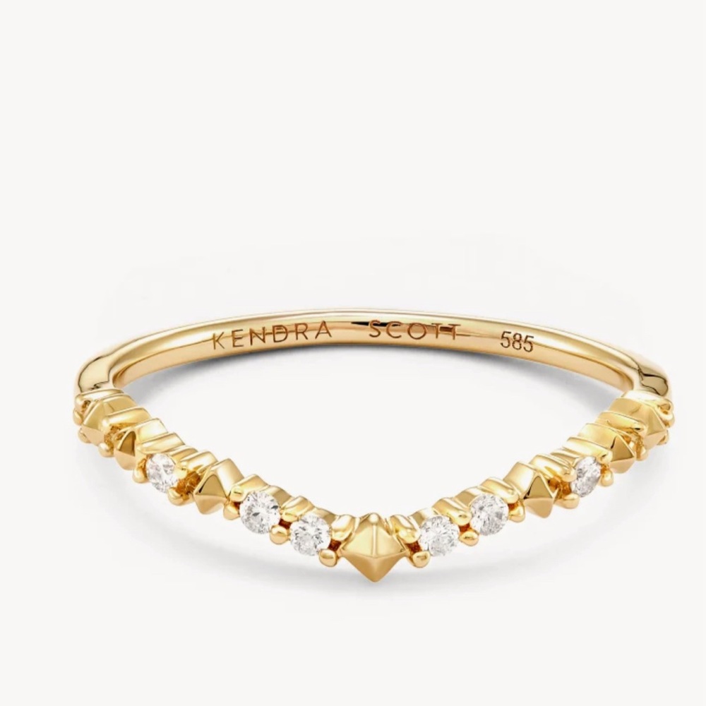 Kendra Scott 14k gold Jaclyn ring